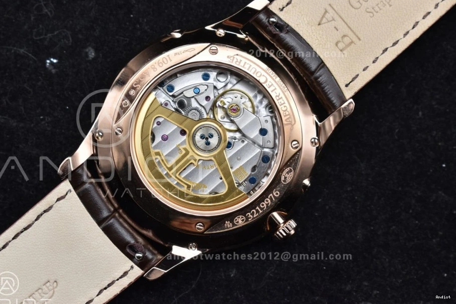 Strap Edition RG on White Thin Leather Best Brown Dial Ultra Master Moon APSF Super 1:1 SA925 Clone 0502